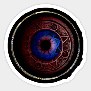 Saxon Eye Gem Sticker